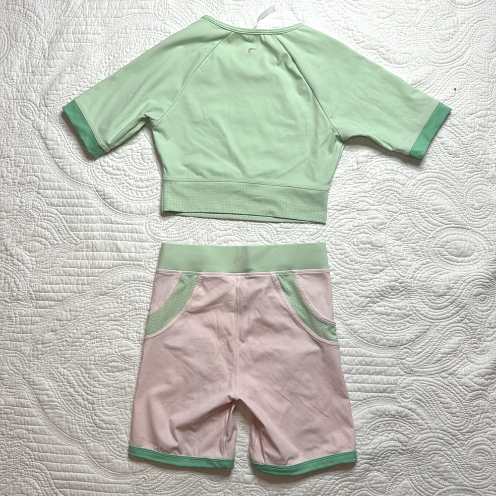 Fabletics Set Shorts - Top Size Small - image 3